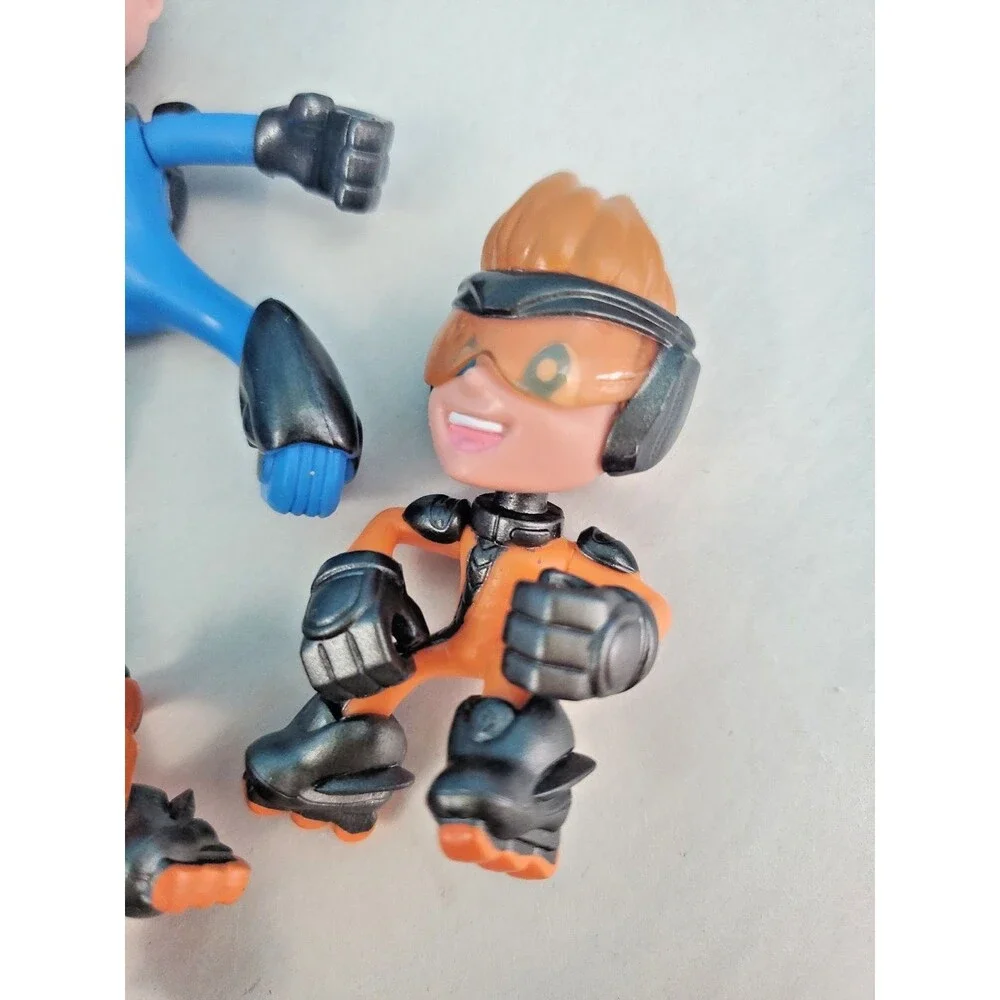 Ninja Kidz TV Action Figure Lot of 3 Mini Figures 2.5